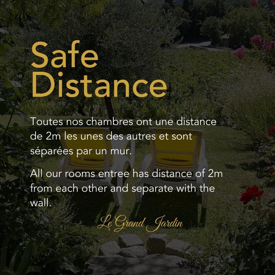 Le Grand Jardin Bed and Breakfast Lafare Exterior foto